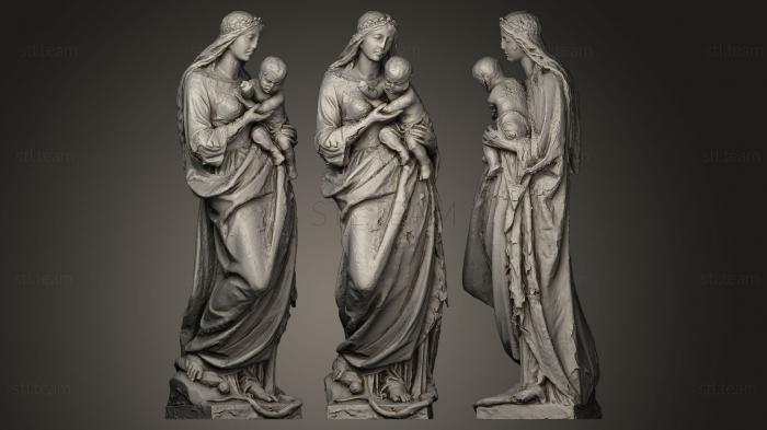 Статуи античные и исторические Мария Иммакулата